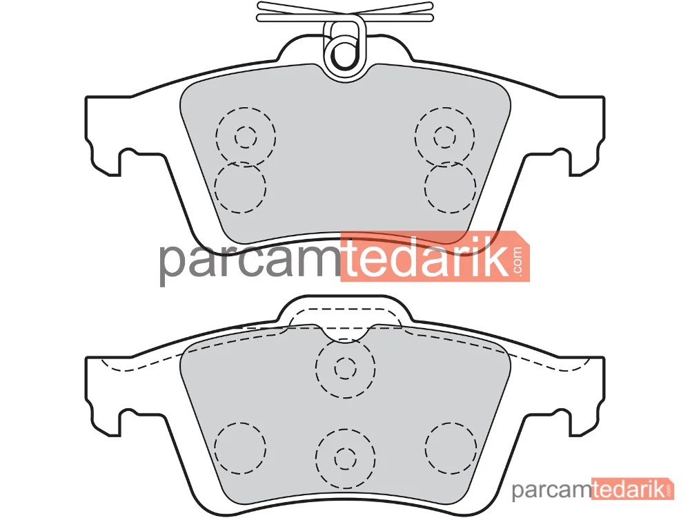 VALEO 670007 | Fren Balatası (Arka) — Ford Focus III, Ford C-Max II, Ford Grand C-Max